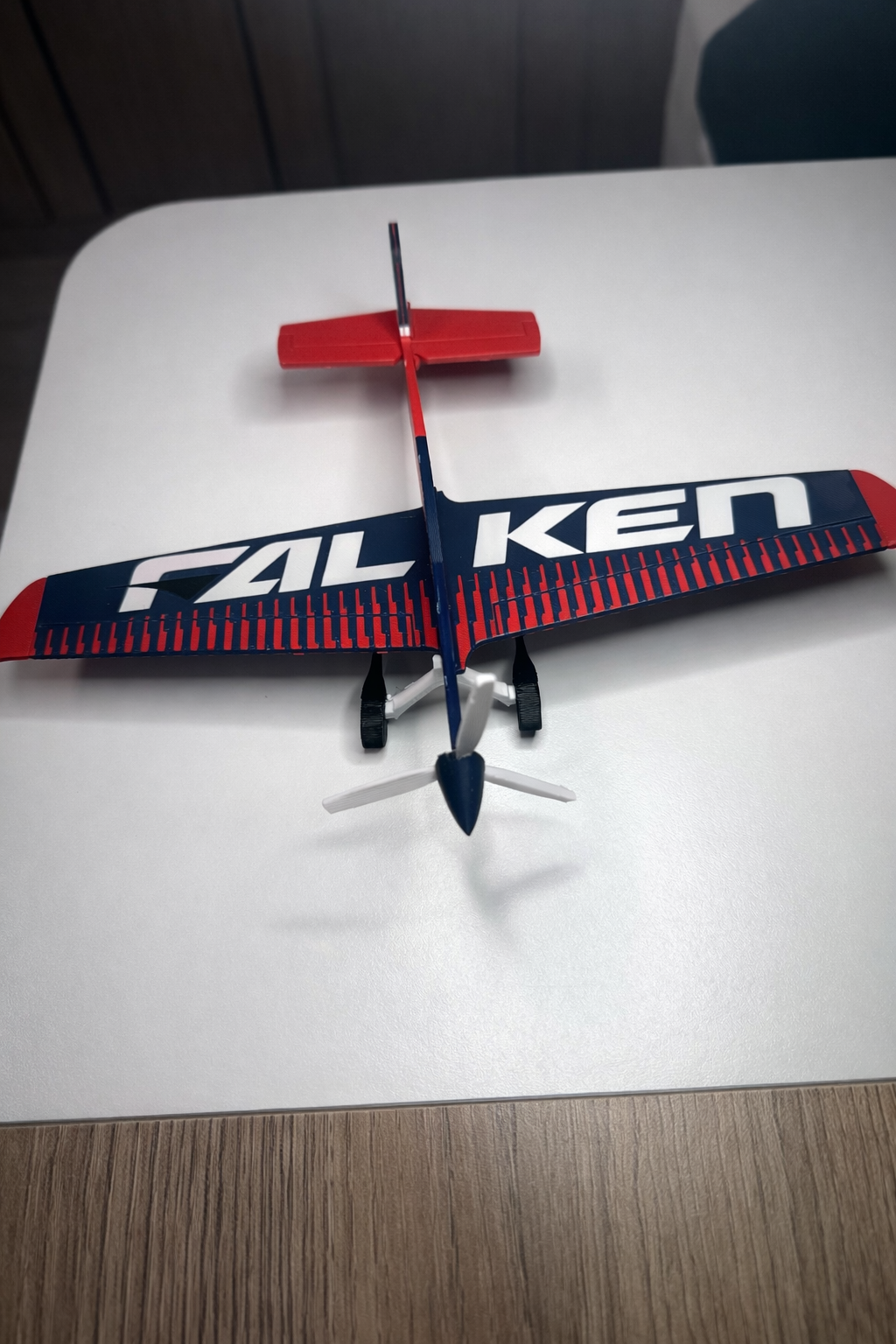 MXS-R Falken Aerobatic Plane 3D Printed Model | RC Airplane Display Build