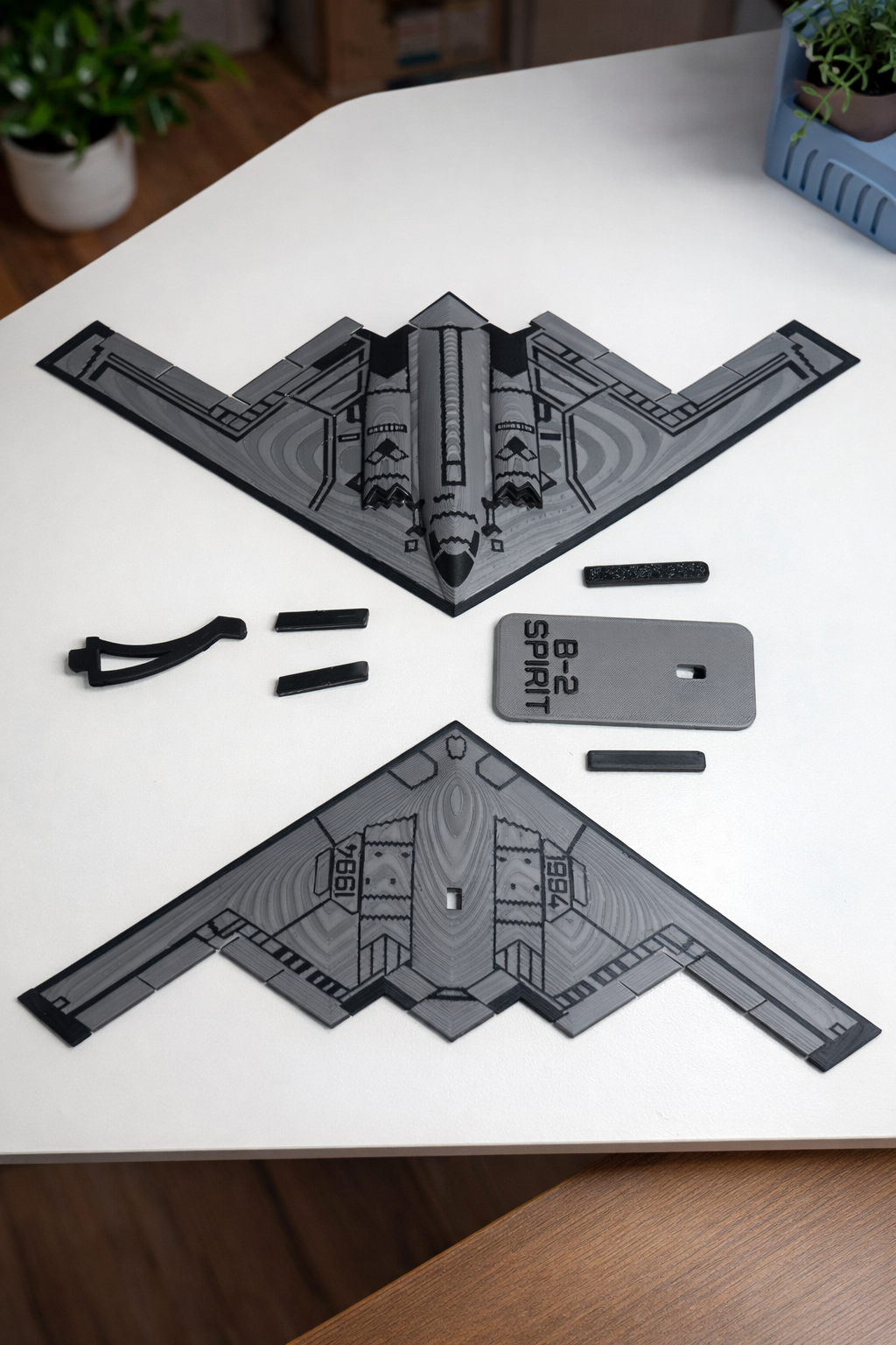 Military Bomber Aircraft Bundle 3D Printed Model Kit Set – Strategic Bomber Collection