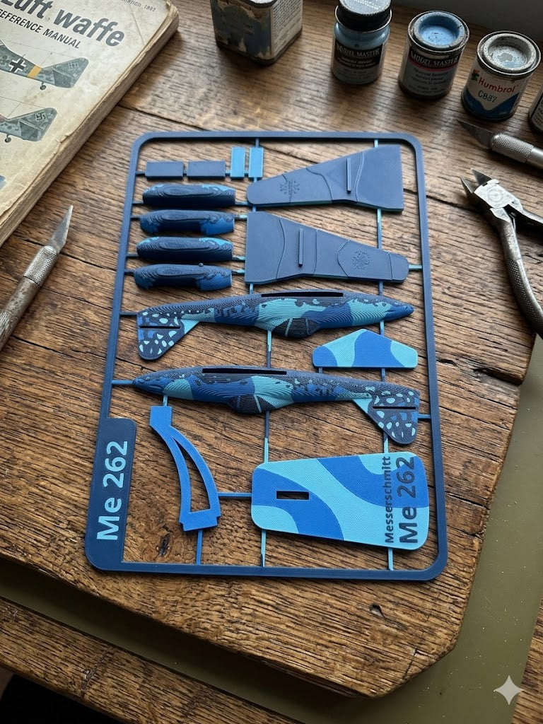 Messerschmitt Me 262 3D Printed Aircraft Model