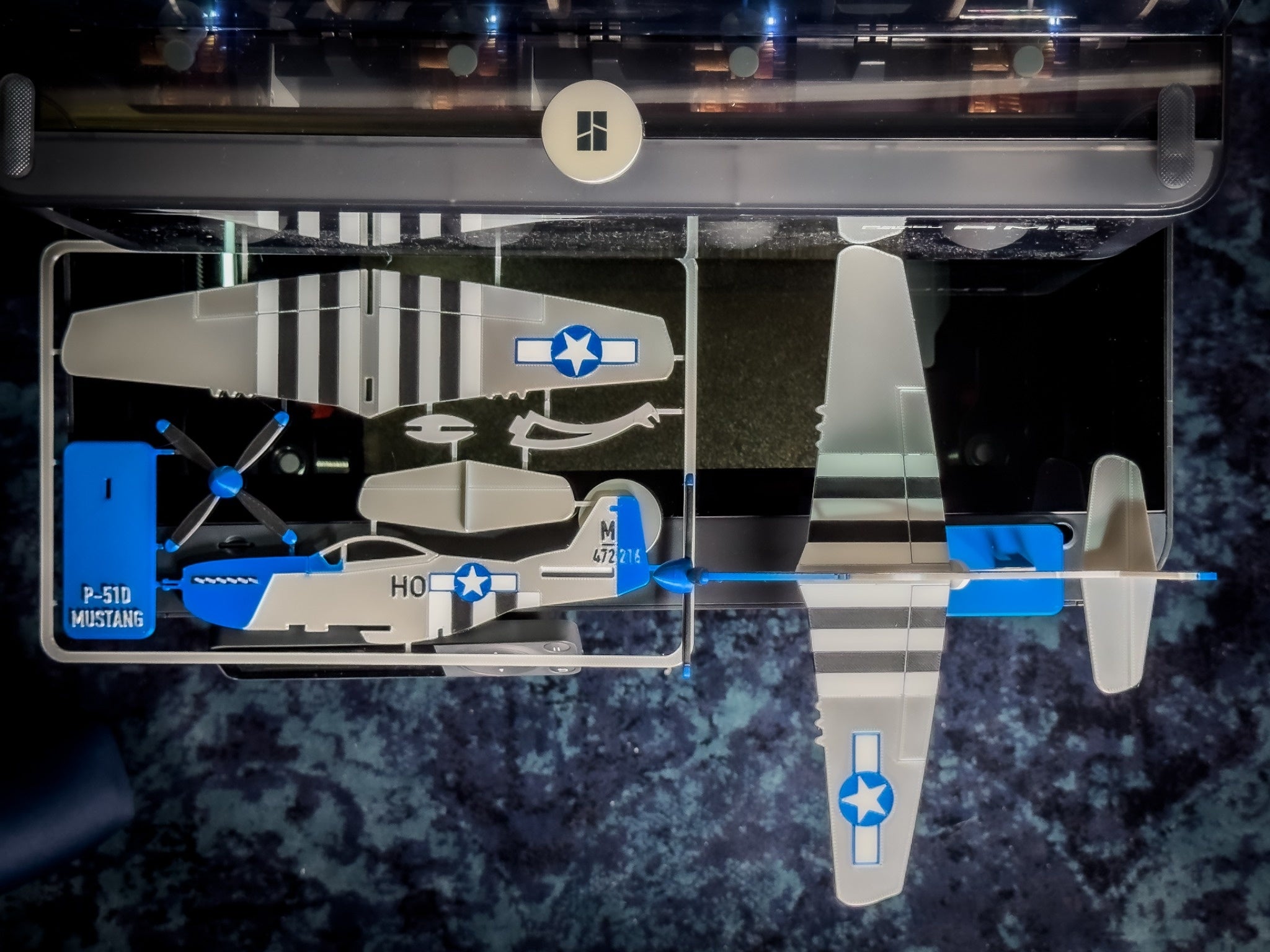 P-51 Mustang 3D Printed Aircraft Display Model