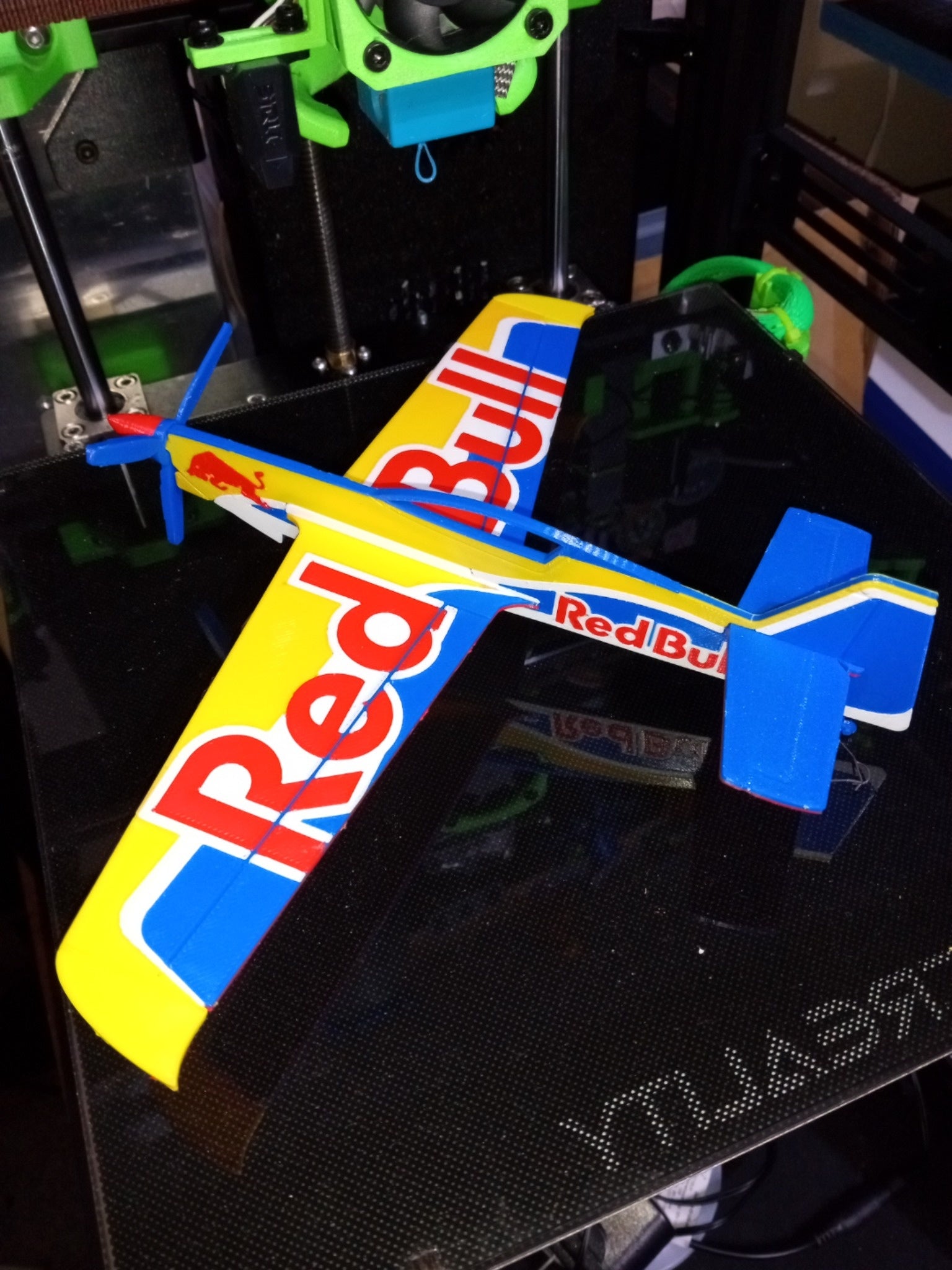 Red Bull MXS-R 3D Printed Air Race Plane Model Kit