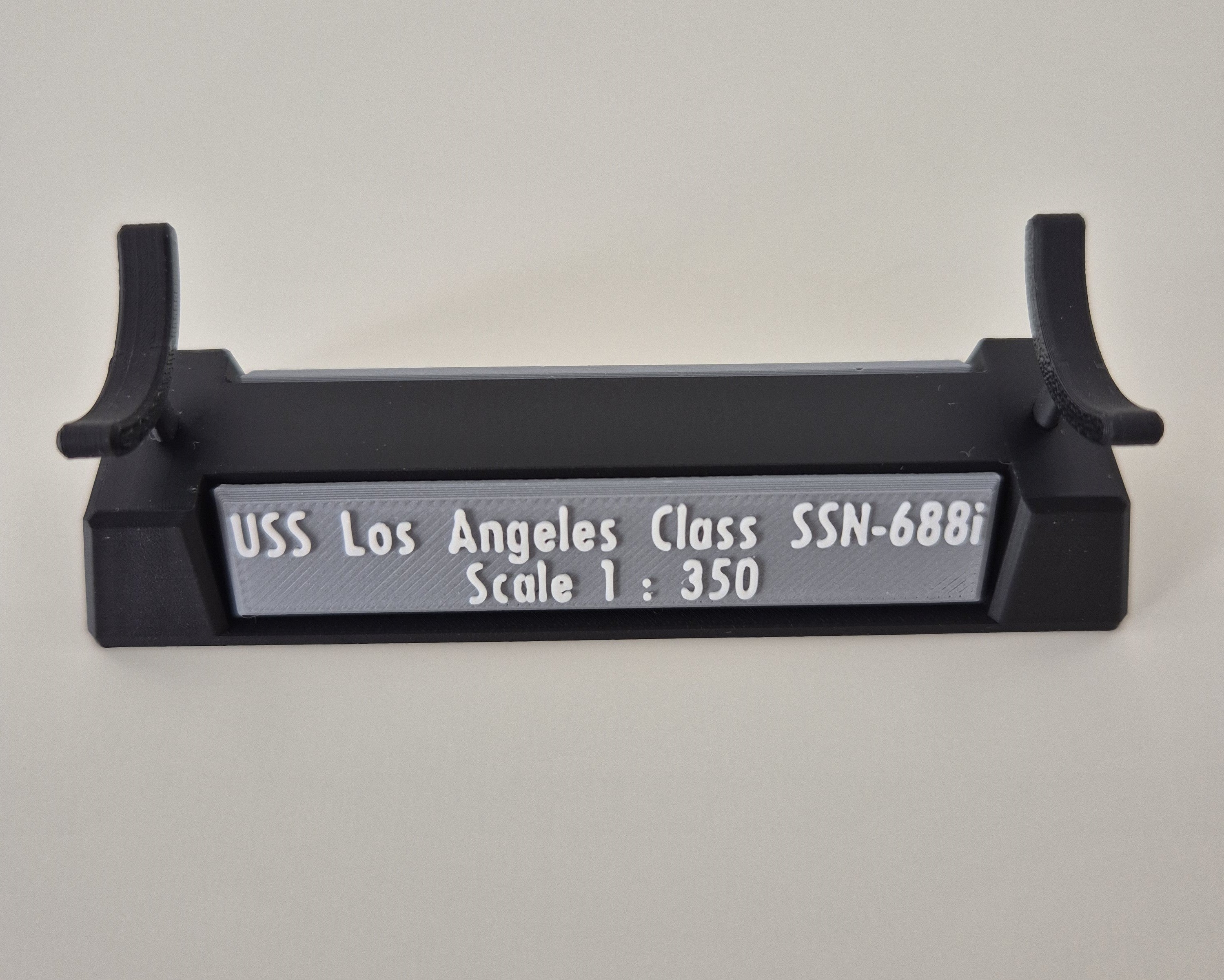 USS Los Angeles Class Submarine 3D Printed Model
