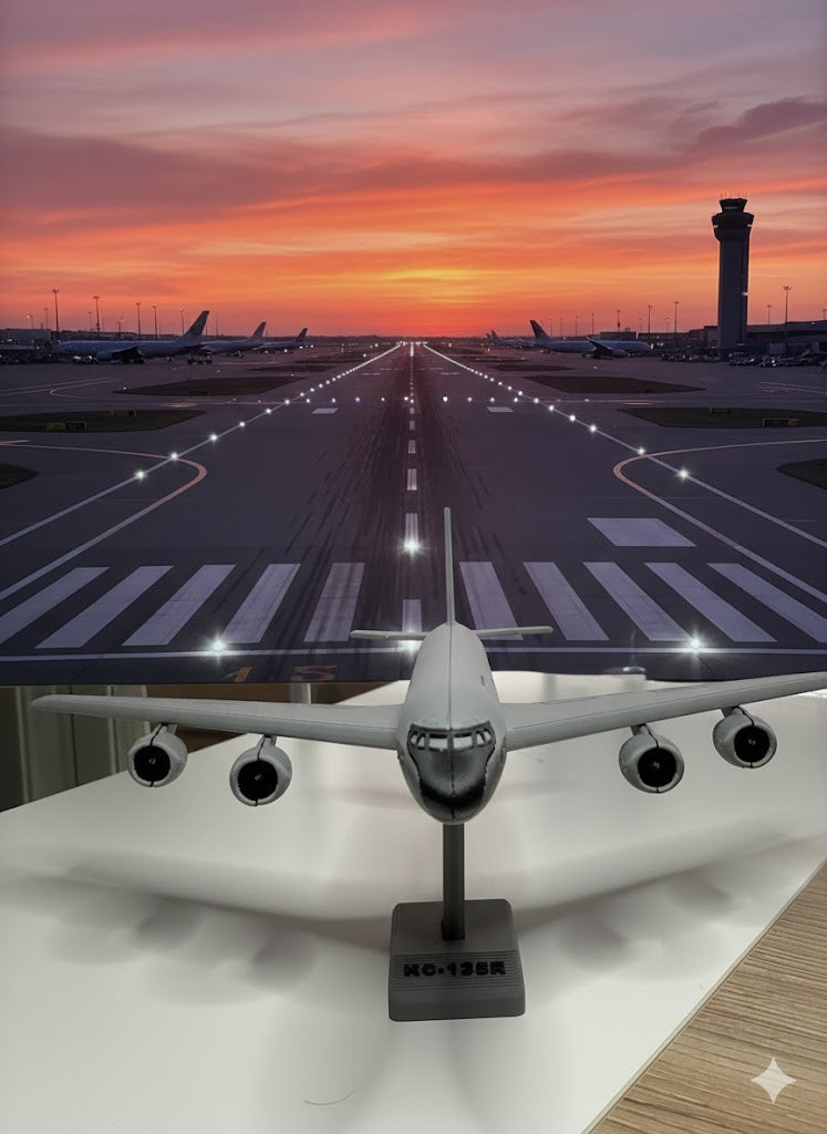 KC-135R Stratotanker 3D Printed Aircraft Model Kit – USAF Refueling Plane Build Kit