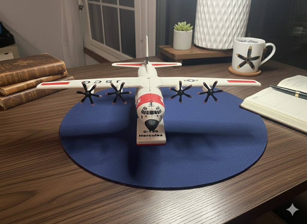 HC-130 Hercules 3D Printed Aircraft Model Kit – U.S. Coast Guard Rescue Plane