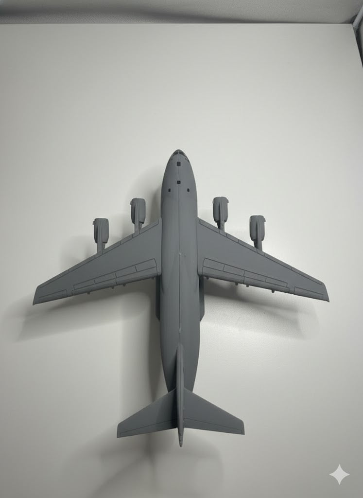 C-17 Globemaster III 3D Printed Aircraft Model Kit – USAF Military Cargo Plane