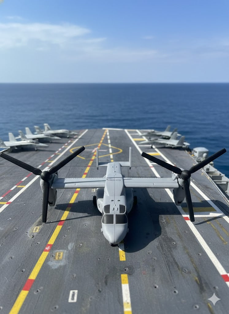 V-22 Osprey 3D Printed Aircraft Model Kit – Military Tiltrotor Aircraft