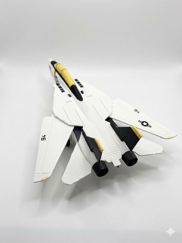 F-14 Tomcat 3D Printed Aircraft Model Kit – Classic Navy Fighter Jet Edition